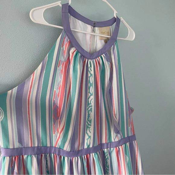 Modcloth Behold the Blogger Rainbow Stripe Dress 3X - Picture 5 of 15